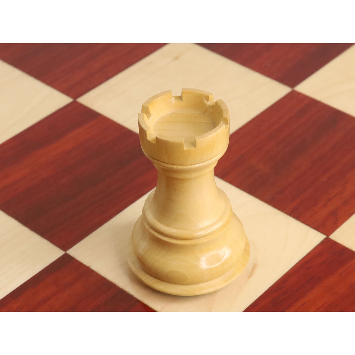 Slightly Imperfect Russian Zagreb 59' Chess Set - Chess Pieces Only - Double Weighted Bud Rose Wood
