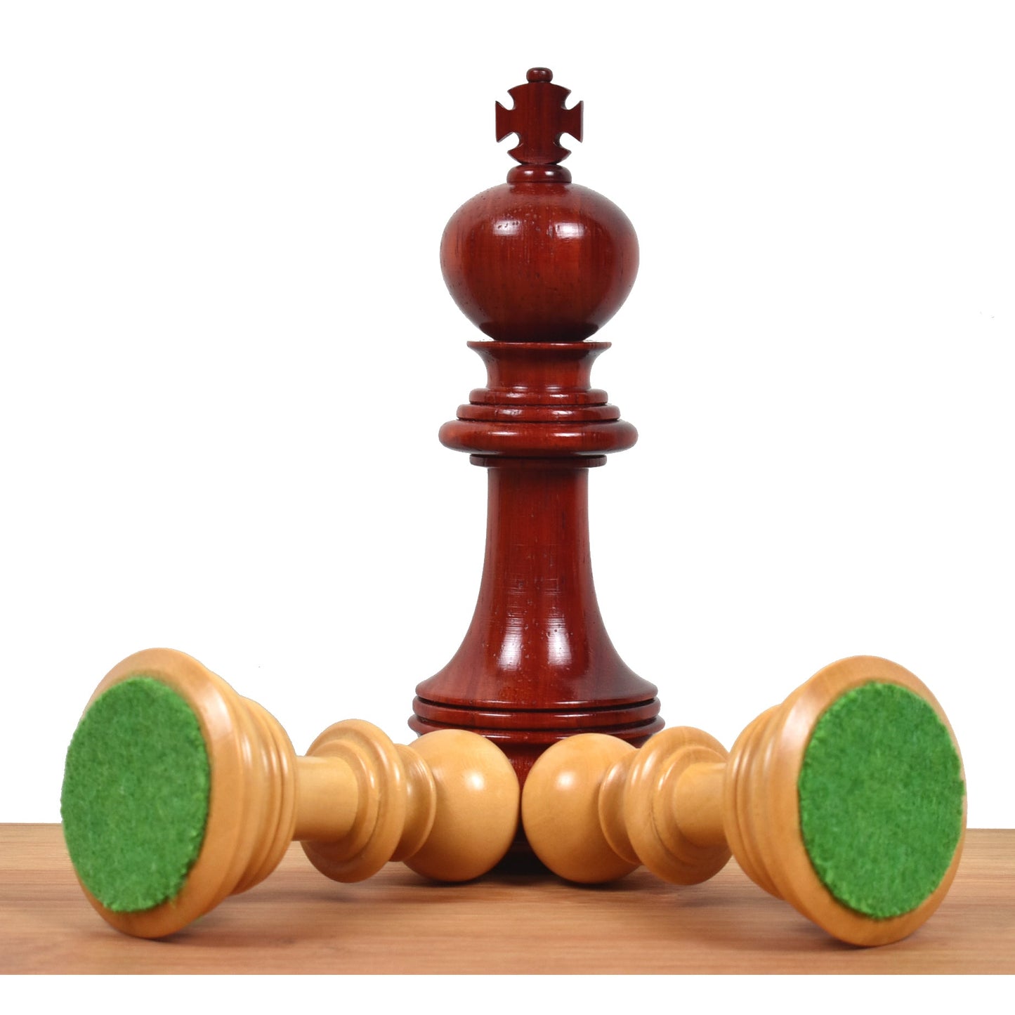 Slightly Imperfect 4.6" Arthur Luxury Staunton Chess Pieces Only set