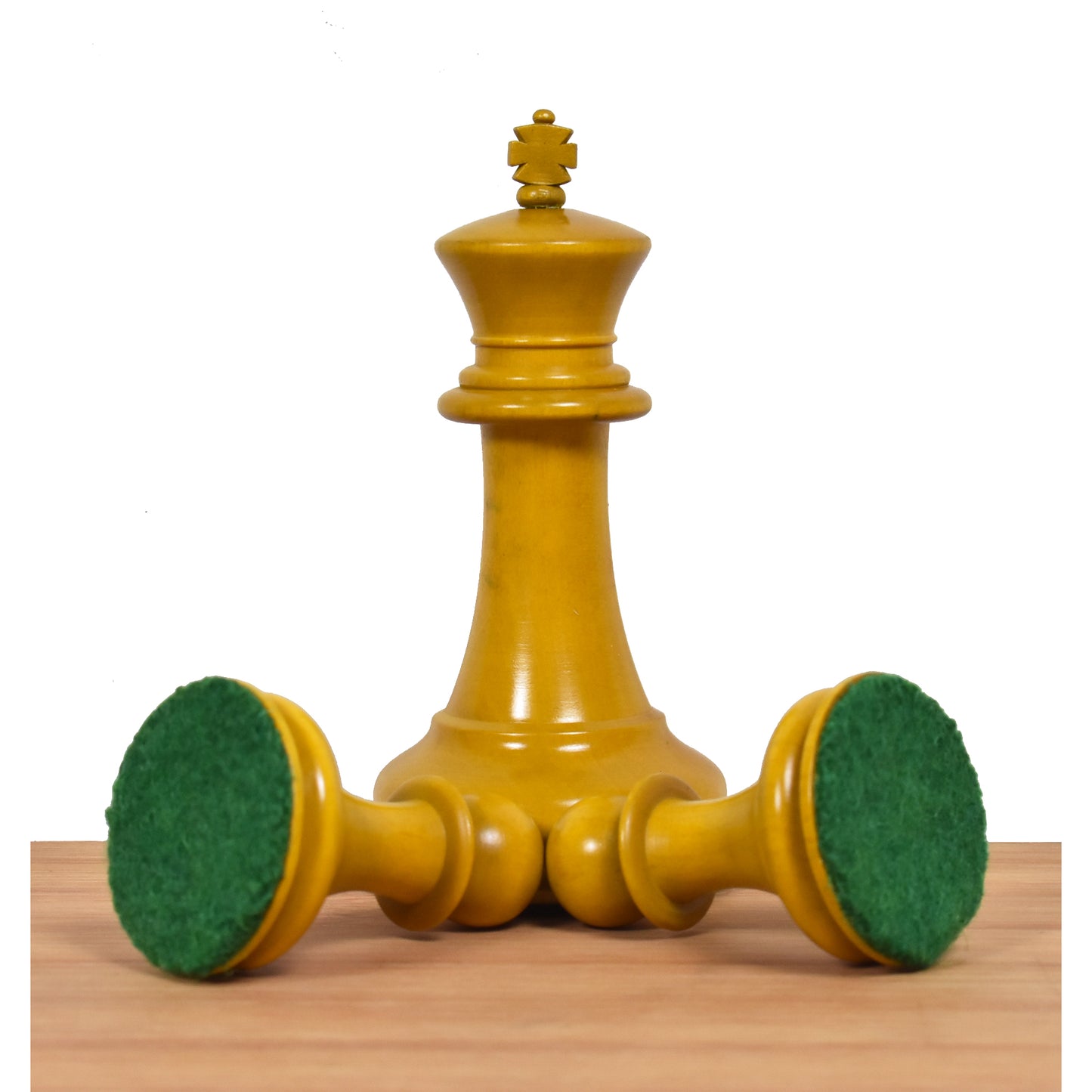 1849 Jacques Cook Staunton Collectors Chess Set- Chess Pieces Only - Ebony Wood - 3.75"