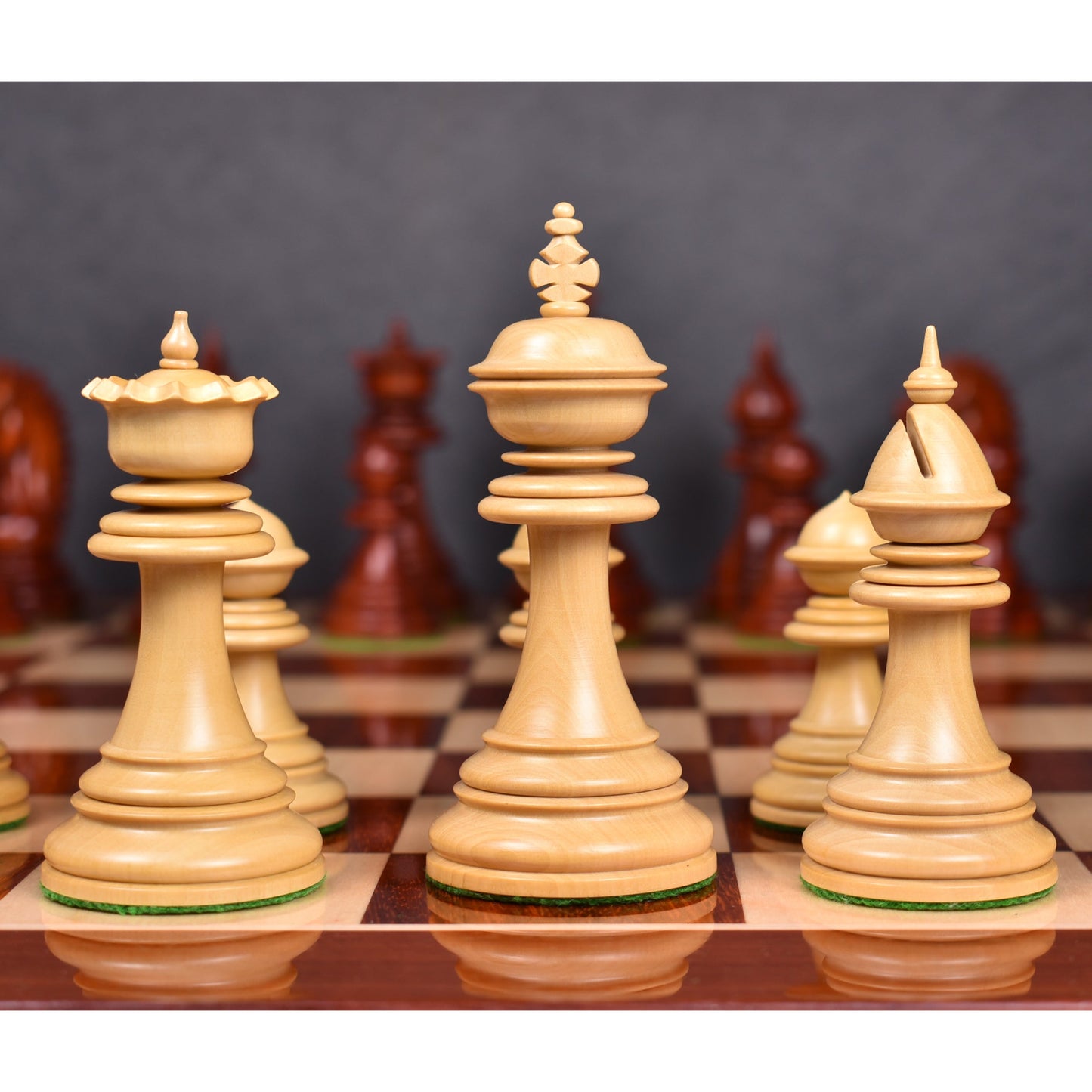 Dragon Luxury Staunton Chess Pieces Only Set