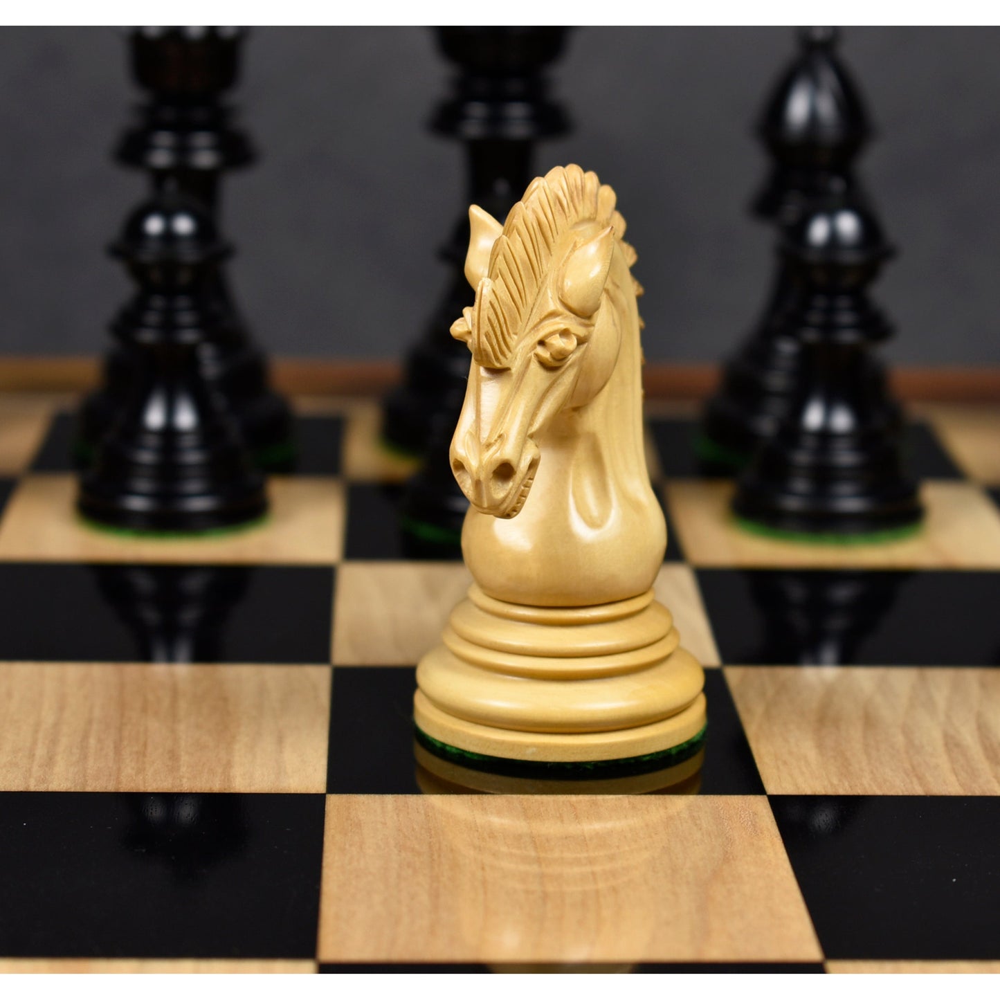 Dragon Luxury Staunton Chess Pieces Only Set