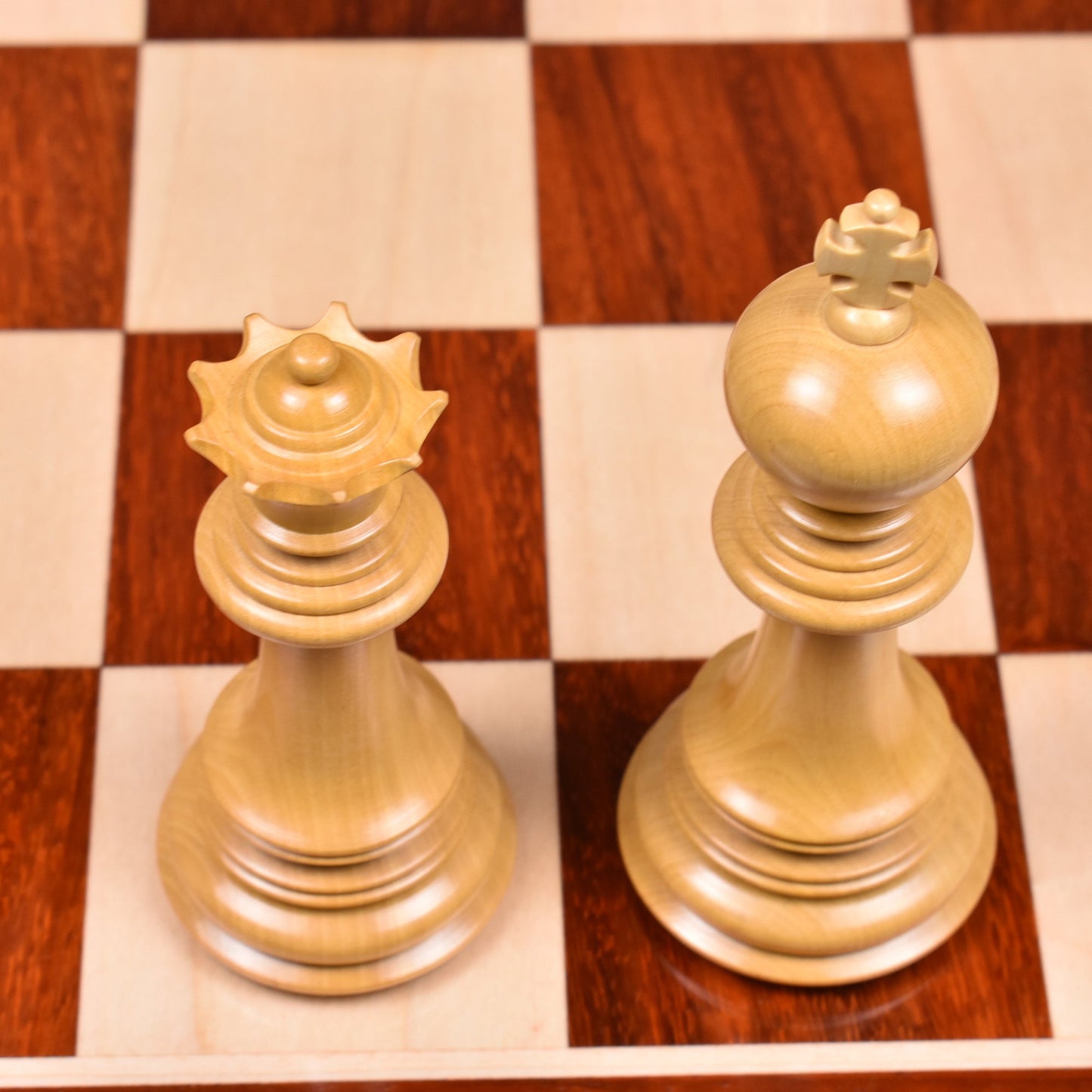 Slightly Imperfect 4.6" Mogul Staunton Luxury Chess Pieces Only Set