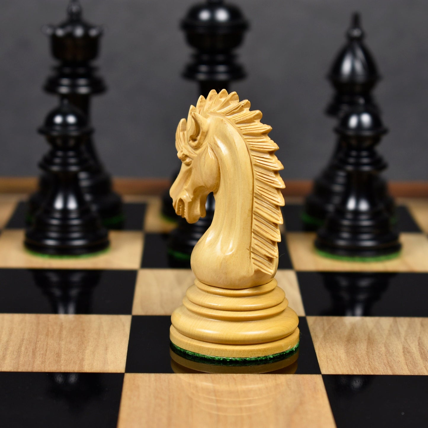 Dragon Luxury Staunton Chess Pieces Only Set