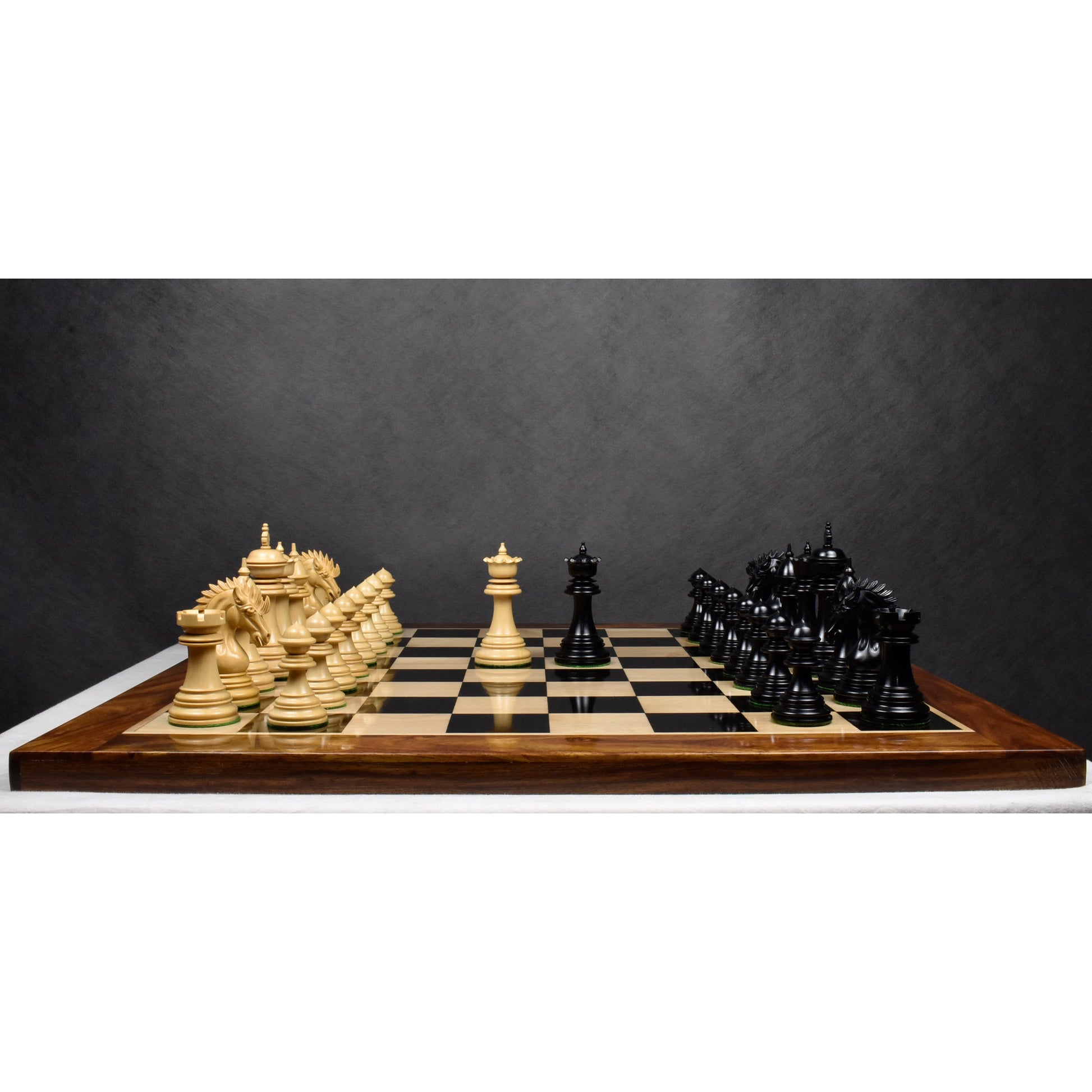 Dragon Luxury Staunton Chess Pieces Only Set