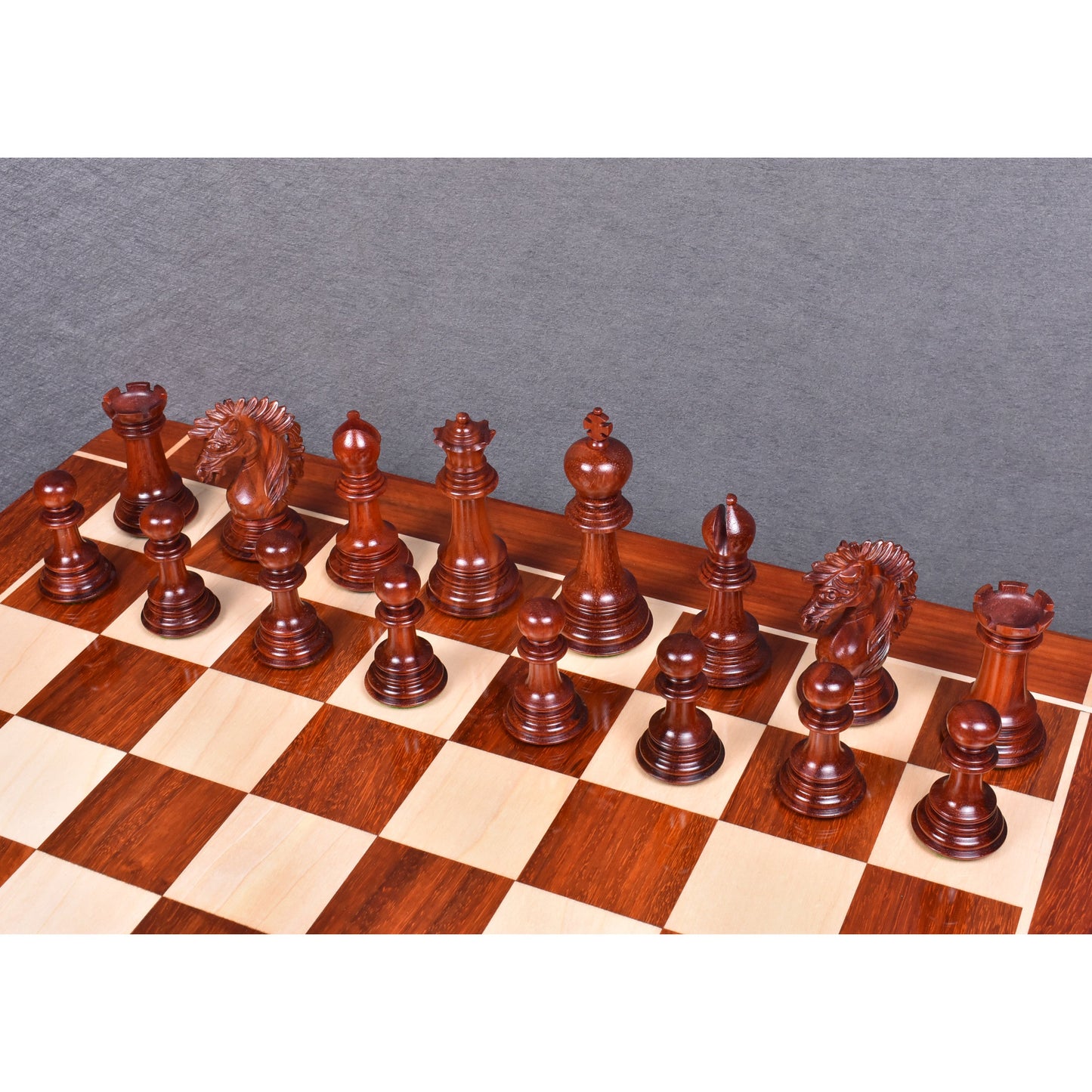 Slightly Imperfect 4.6" Mogul Staunton Luxury Chess Pieces Only Set