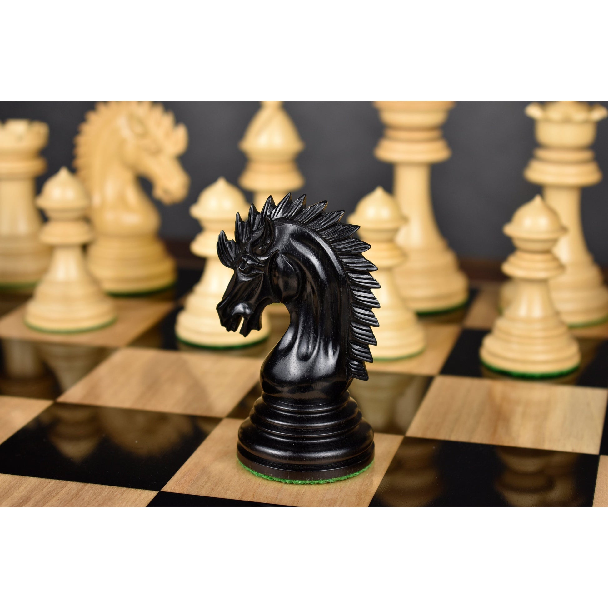 Dragon Luxury Staunton Chess Pieces Only Set