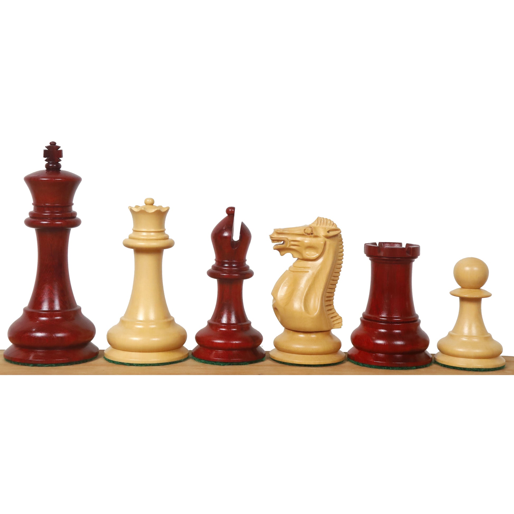 Reproduced 1849 Staunton Chess Pieces Only set