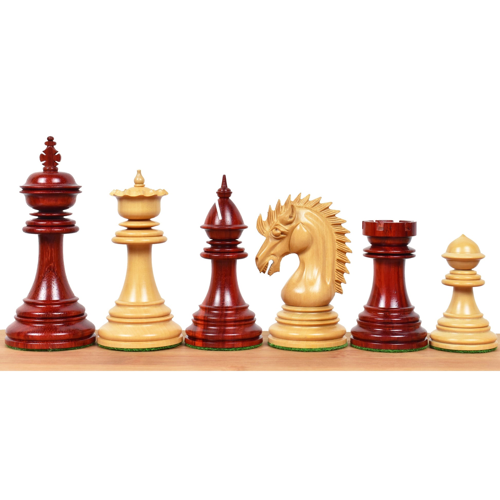 Dragon Luxury Staunton Chess Pieces Only Set 