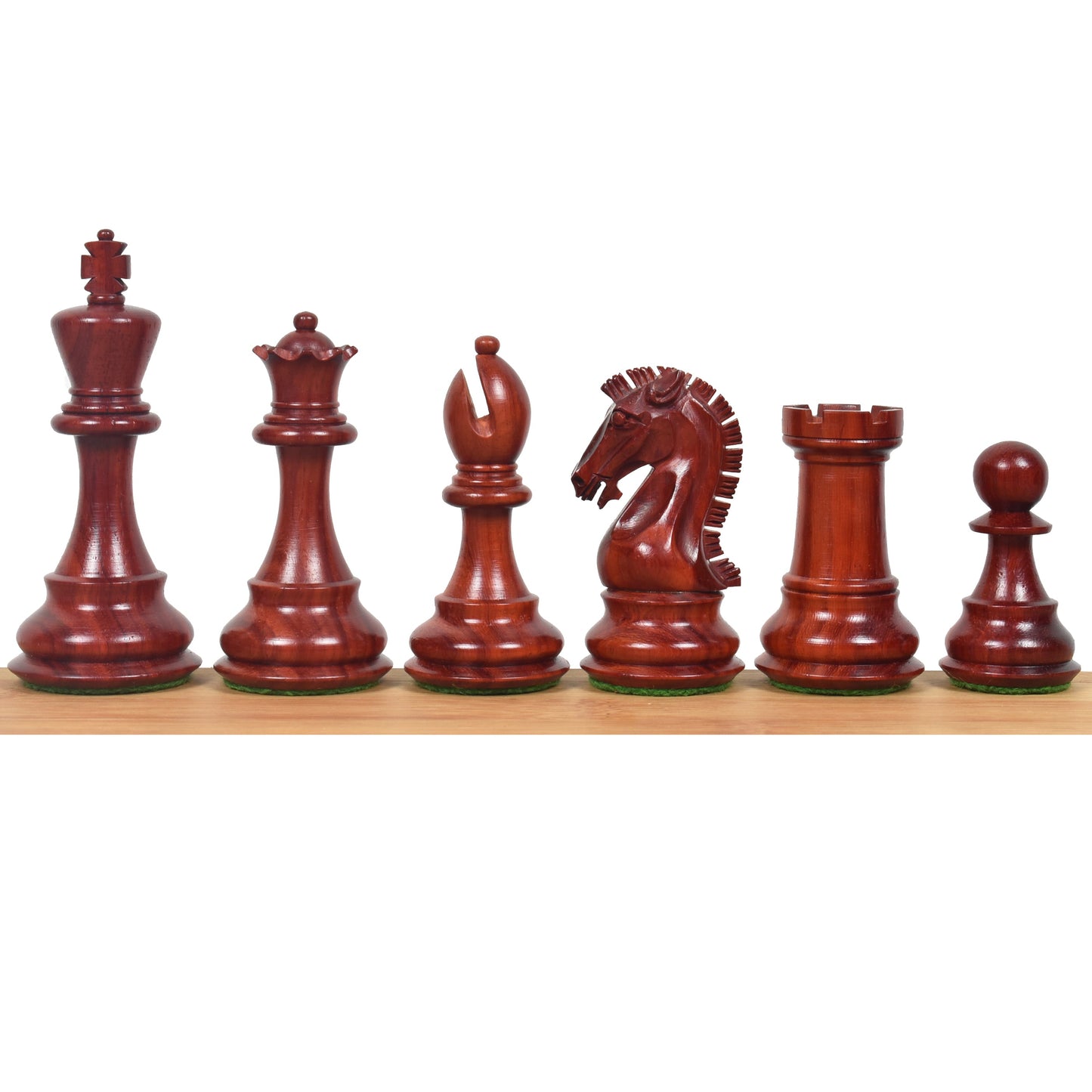 Slightly Imperfect 3.9" Craftsman Staunton Chess Pieces Only set