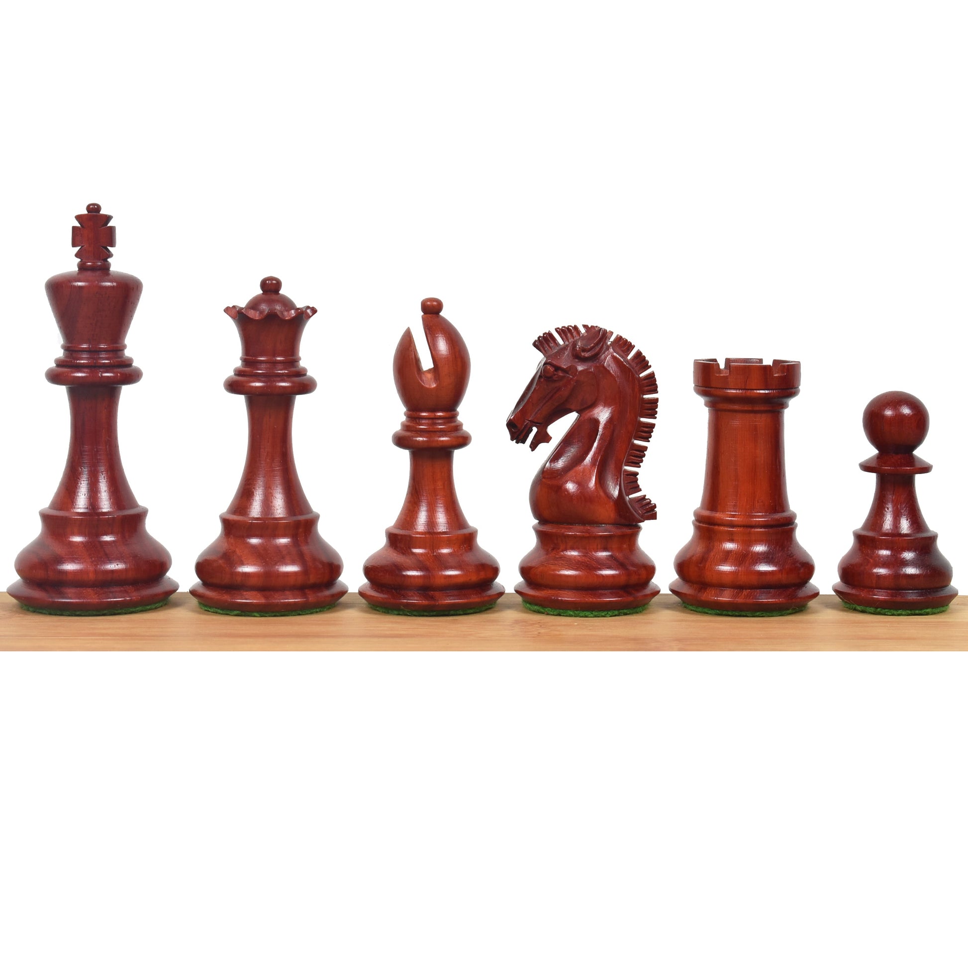 Slightly Imperfect 3.9" Craftsman Staunton Chess Pieces Only set