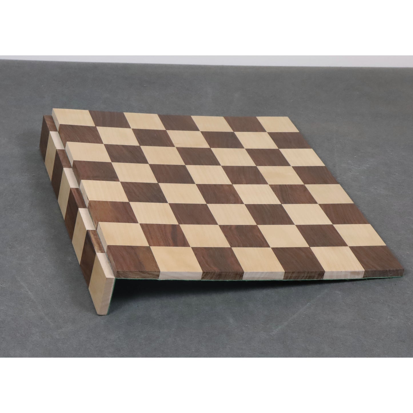 13'' Solid Wood Roll Up Travel chess board made in Golden Rosewood & Maple wood - 40 mm square size