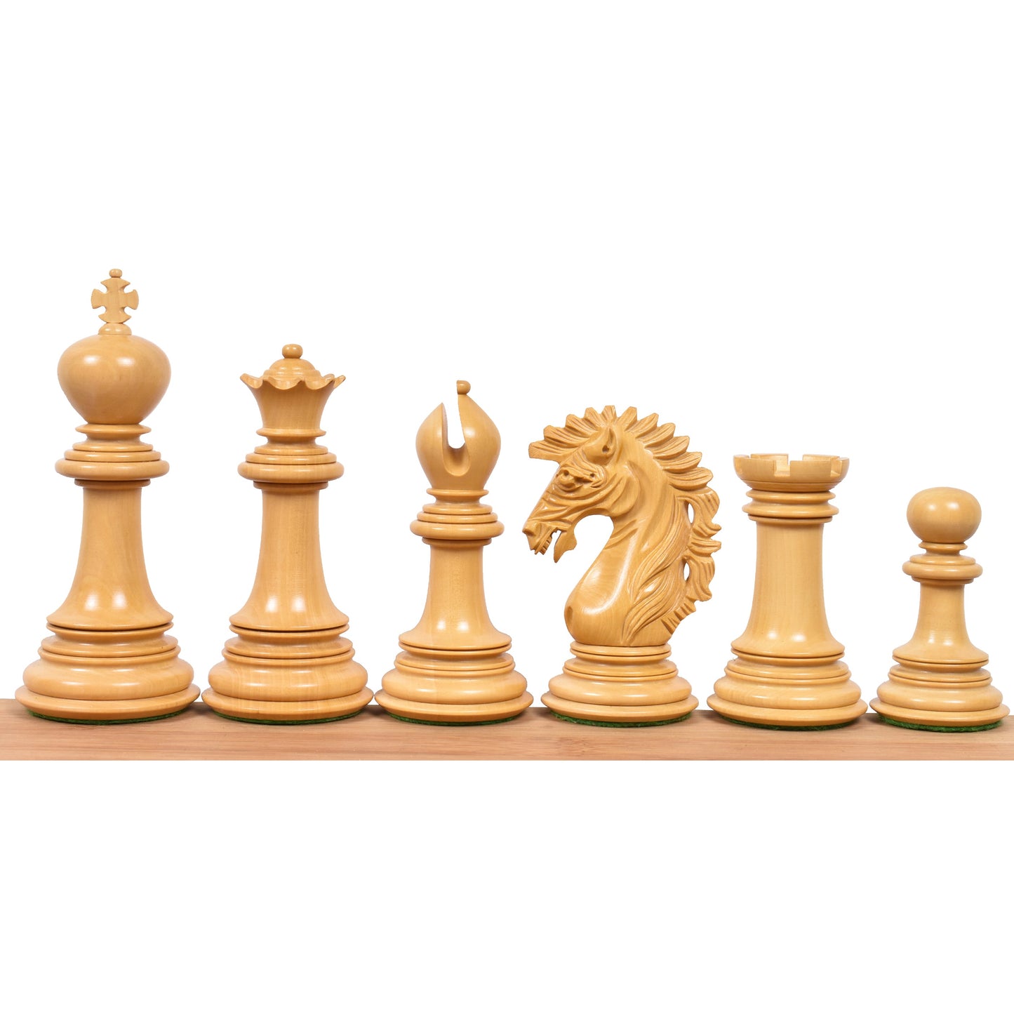 Slightly Imperfect 4.6" Mogul Staunton Luxury Chess Pieces Only Set