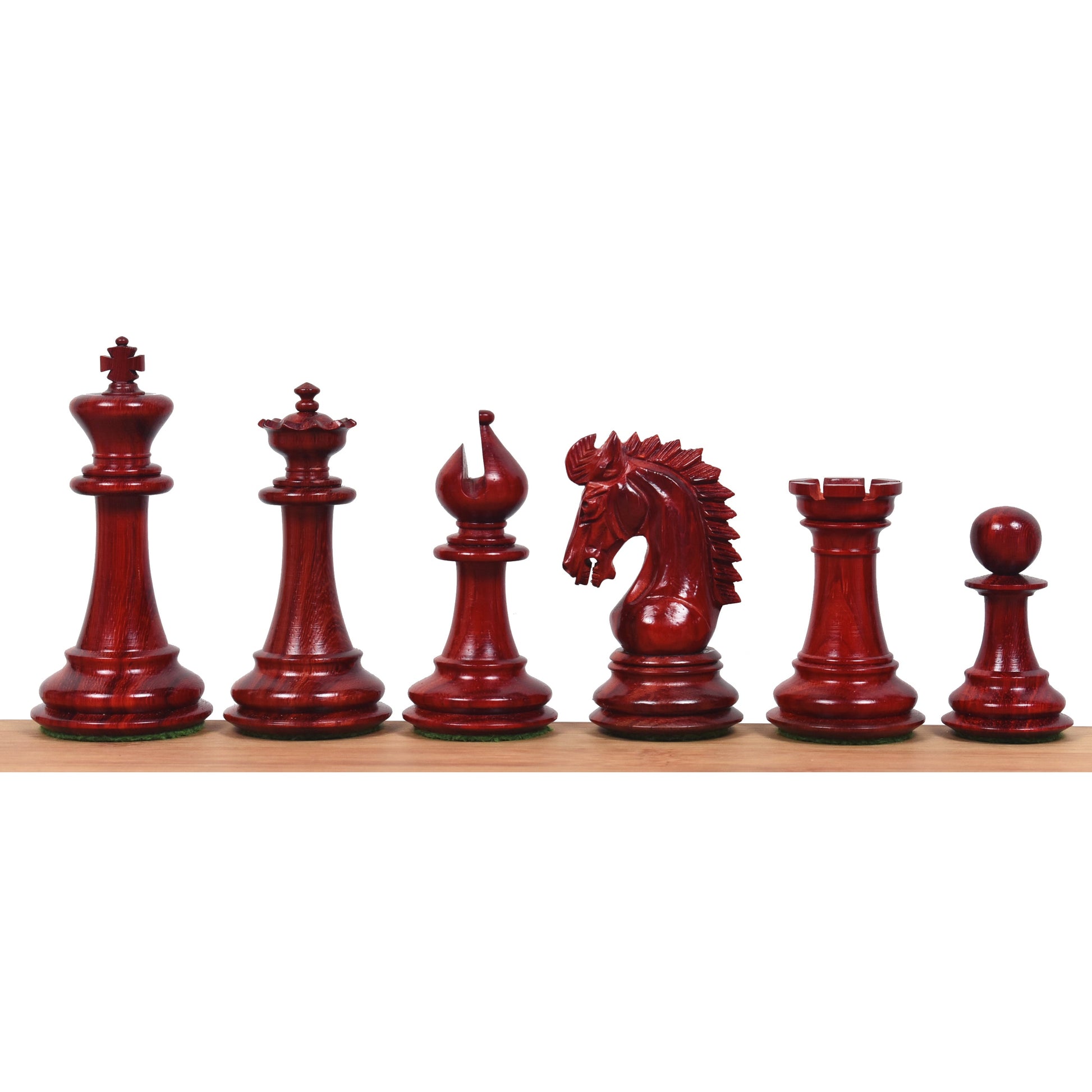 Slightly Imperfect 3.7" Emperor Series Staunton Chess Pieces Only set