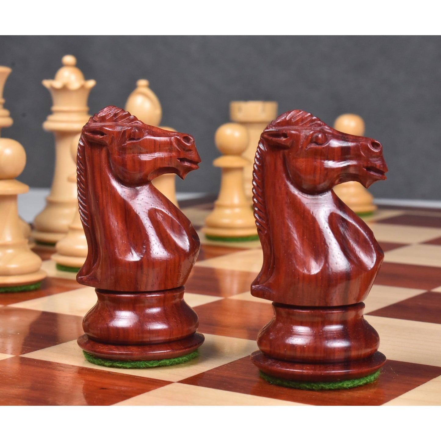 Royal Knight Staunton Chess Pieces Only set