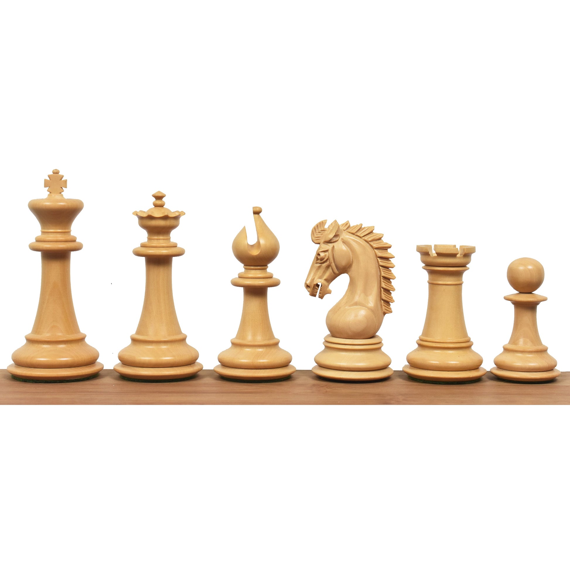 Slightly Imperfect 3.7" Emperor Series Staunton Chess Pieces Only set