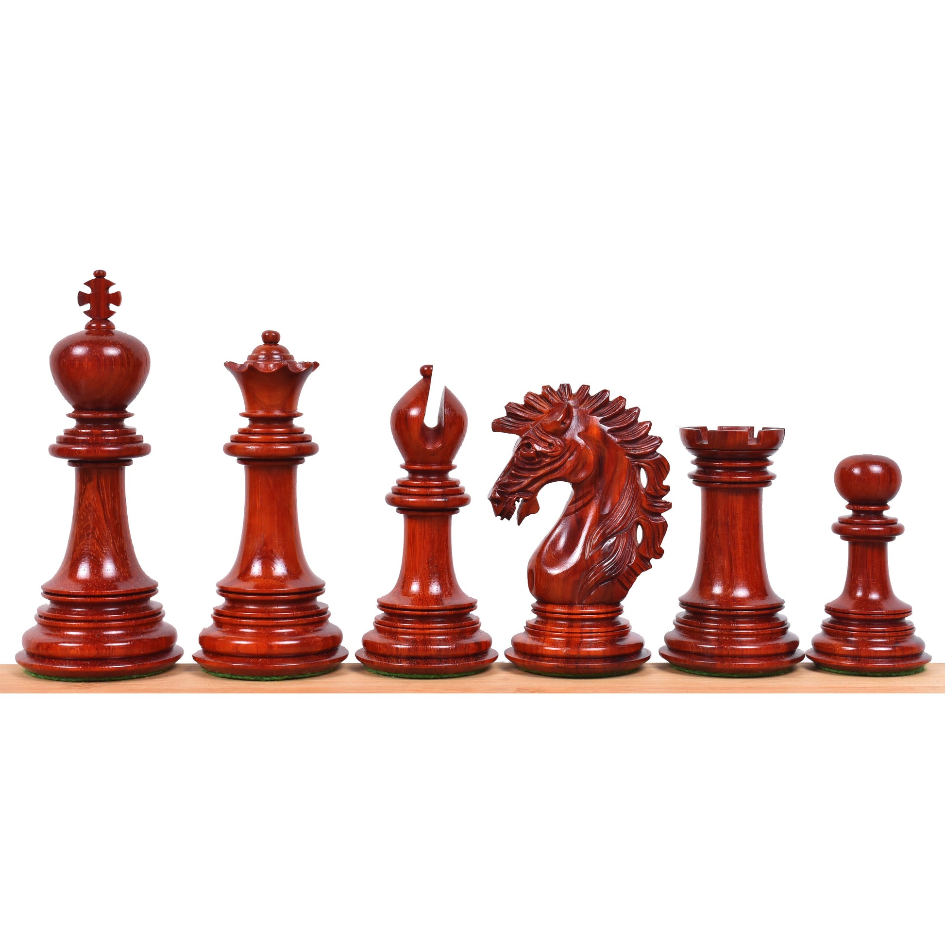 Slightly Imperfect 4.6" Mogul Staunton Luxury Chess Pieces Only Set