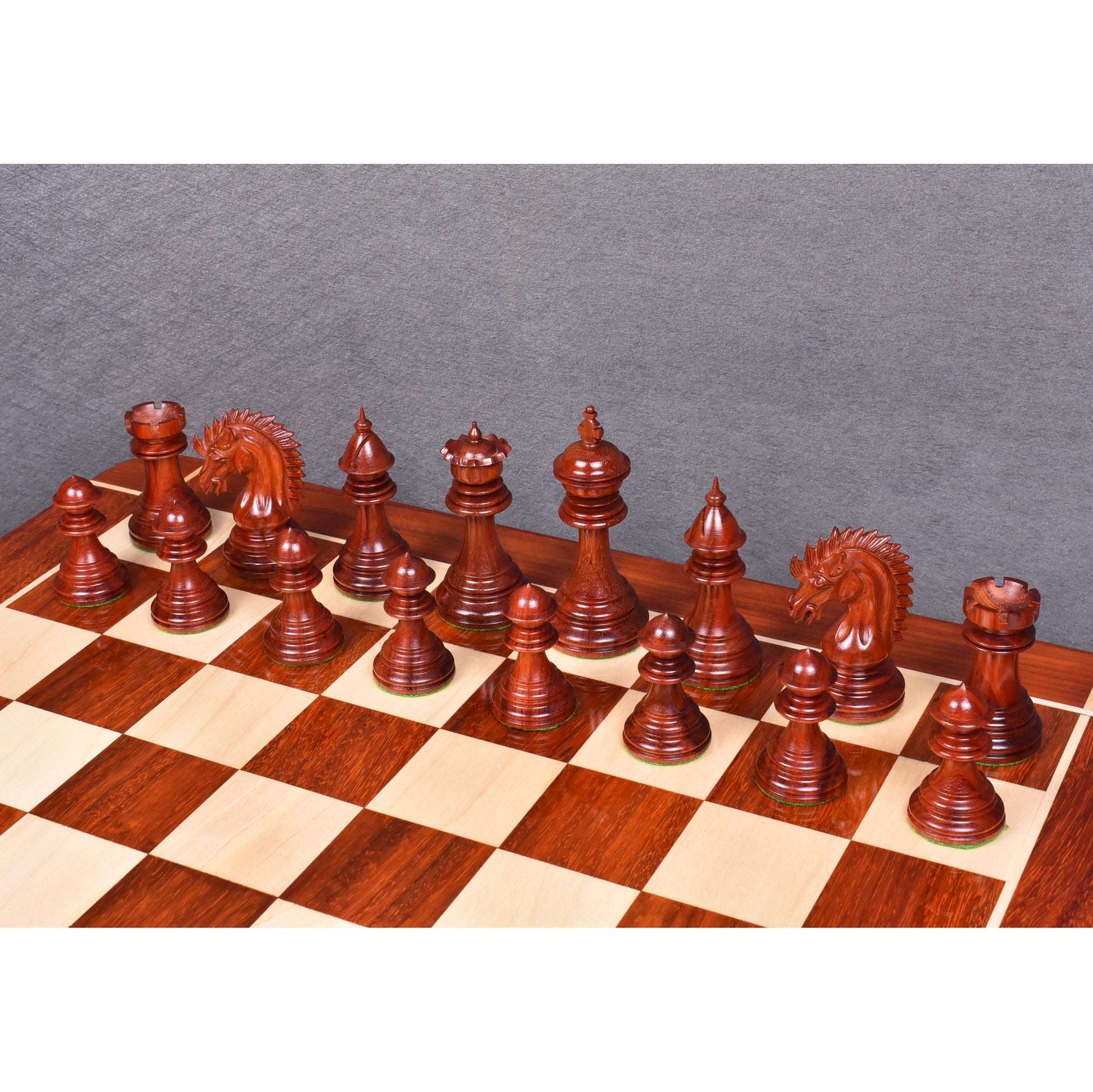 Dragon Luxury Staunton Chess Pieces Only Set 