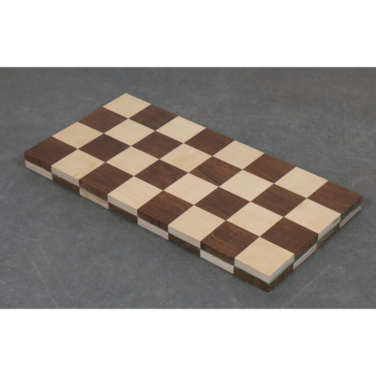 13'' Solid Wood Roll Up Travel chess board made in Golden Rosewood & Maple wood - 40 mm square size