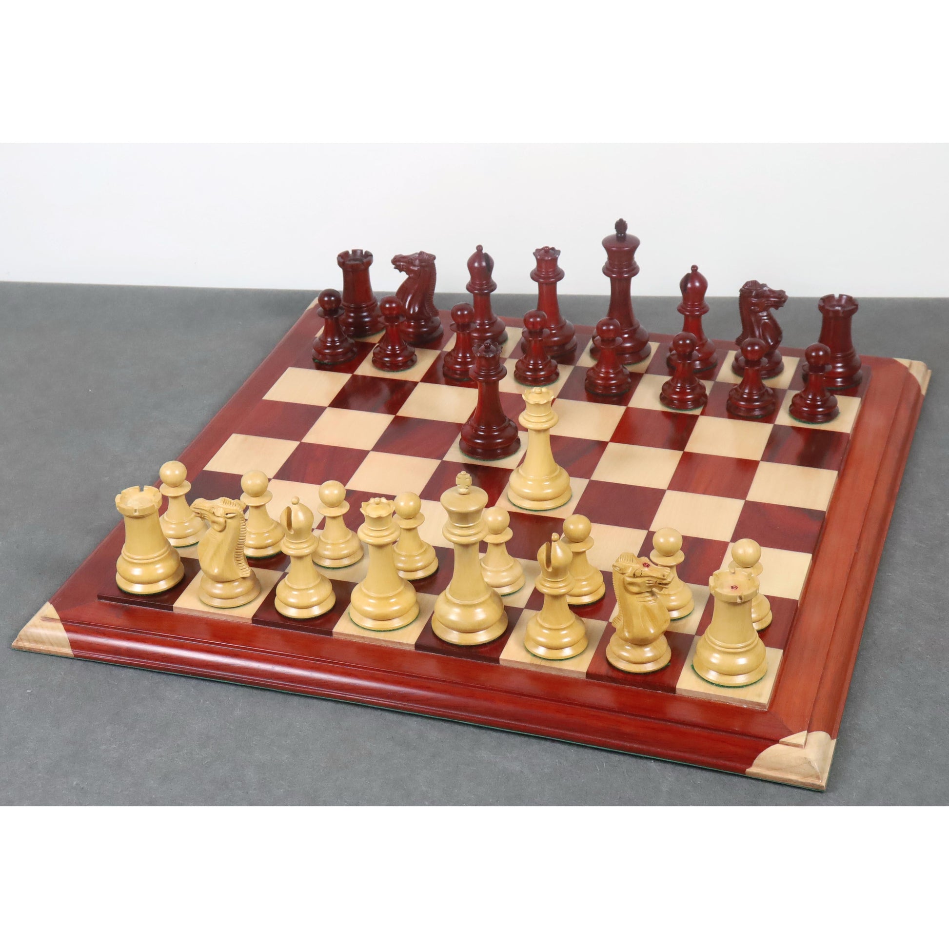 Reproduced 1849 Staunton Chess Pieces Only set