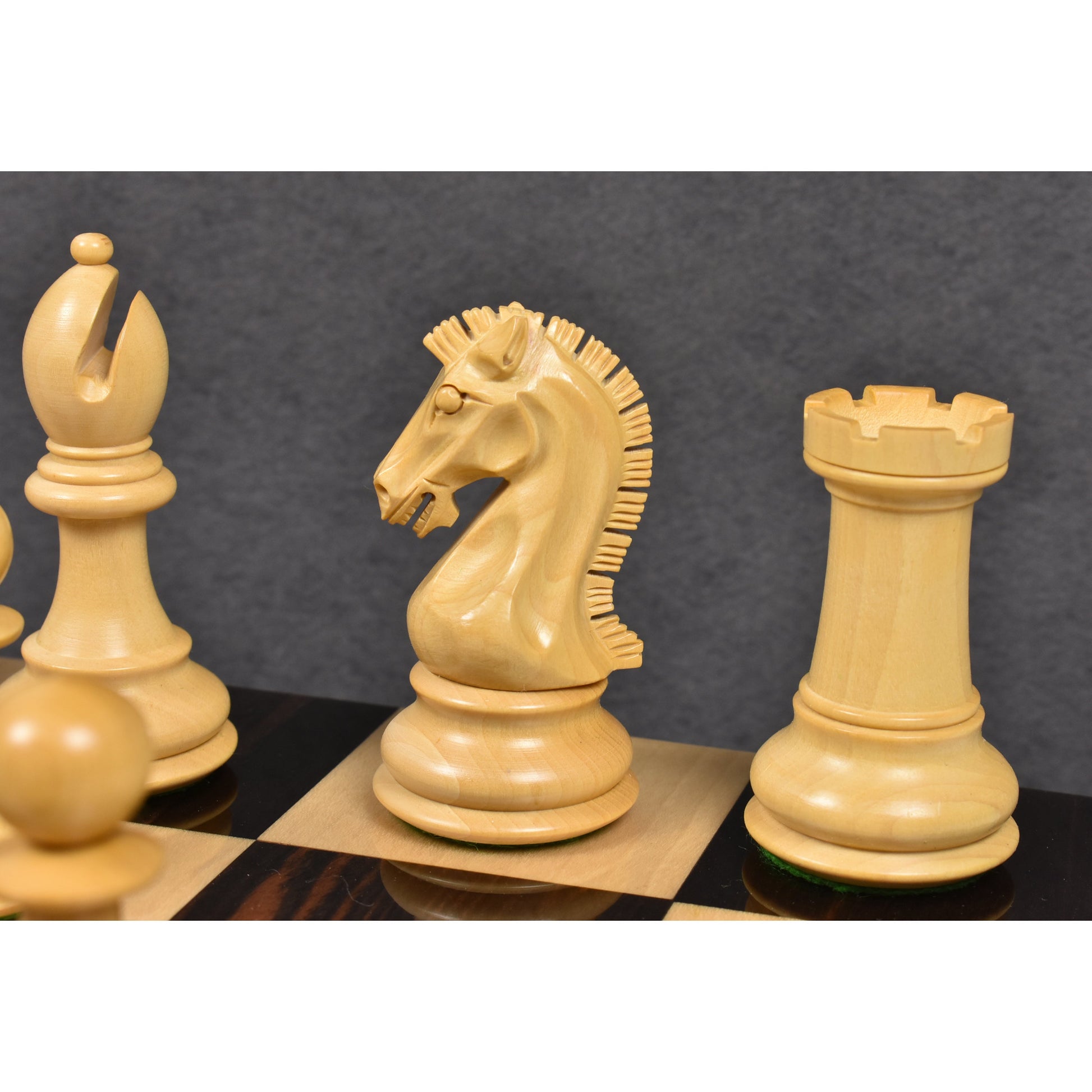 Slightly Imperfect 3.9" Craftsman Series Staunton Chess Pieces