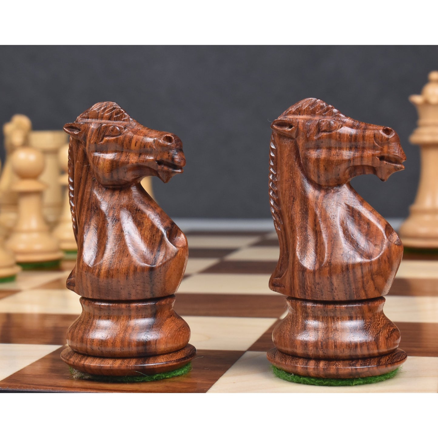 Royal Knight Staunton Chess Pieces Only set