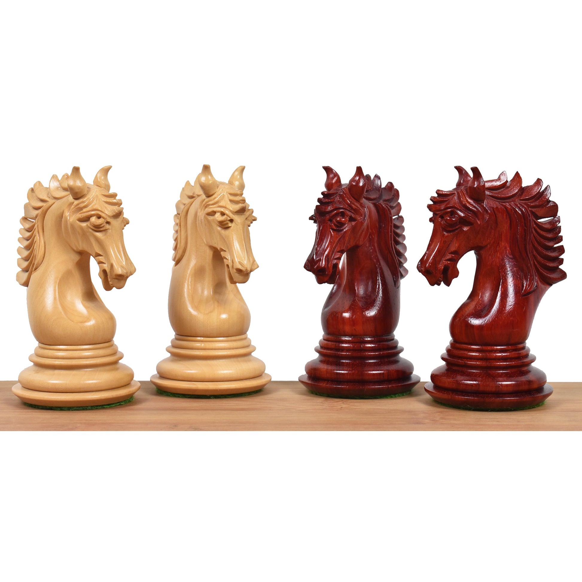 Slightly Imperfect 4.6" Arthur Luxury Staunton Chess Pieces Only set