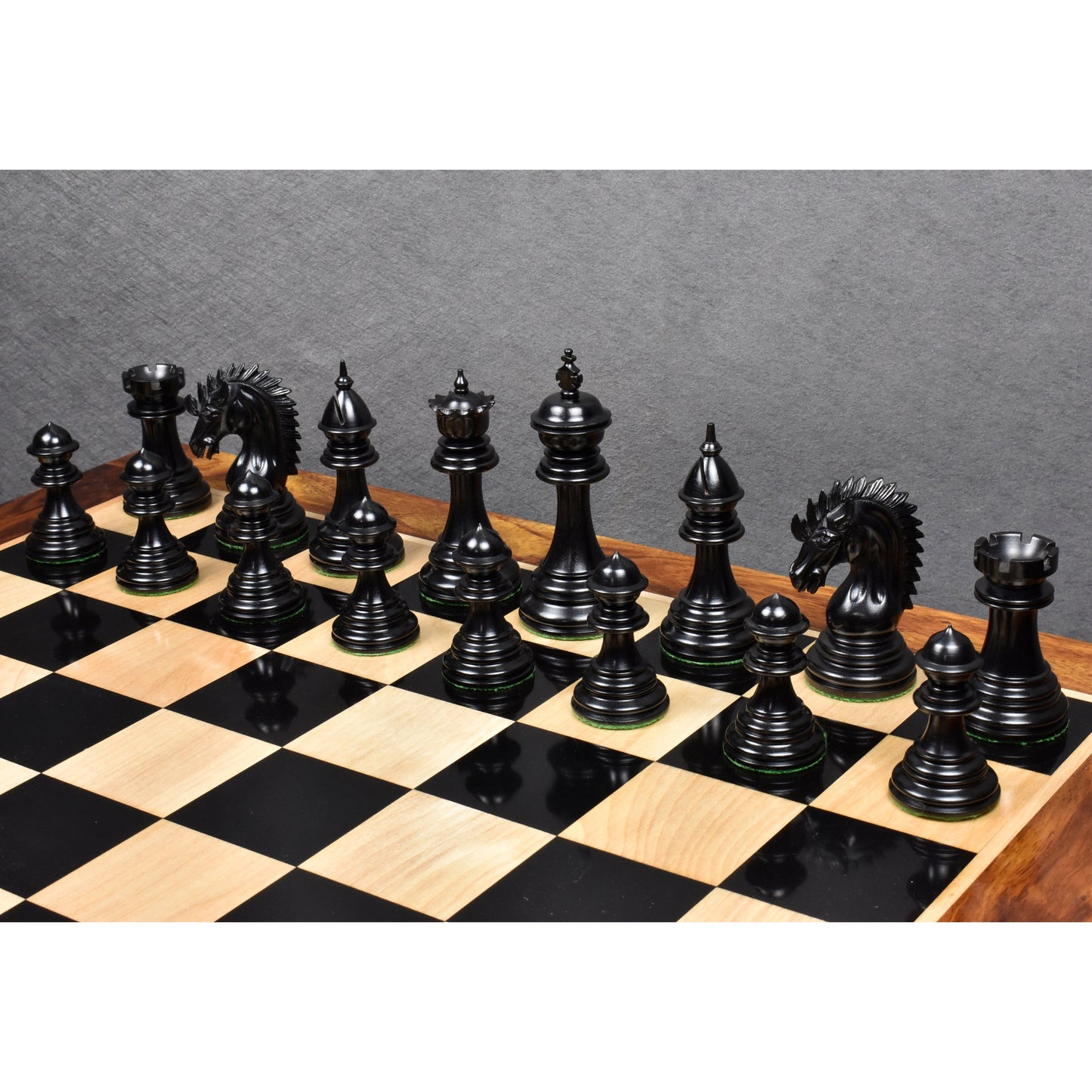 Dragon Luxury Staunton Chess Pieces Only Set