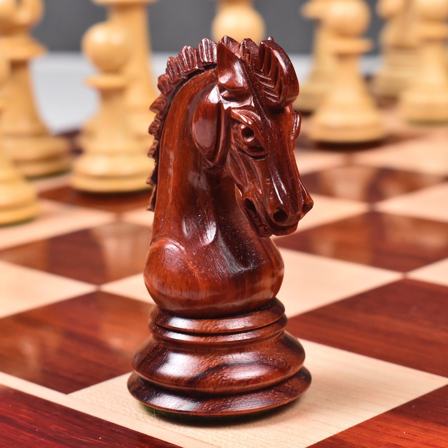 Slightly Imperfect 3.7" Emperor Series Staunton Chess Pieces Only set