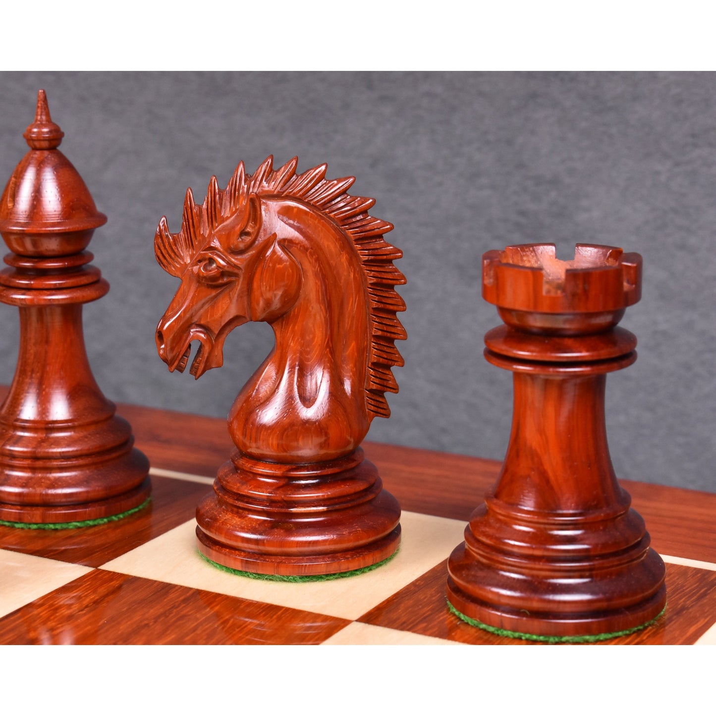 Dragon Luxury Staunton Chess Pieces Only Set 