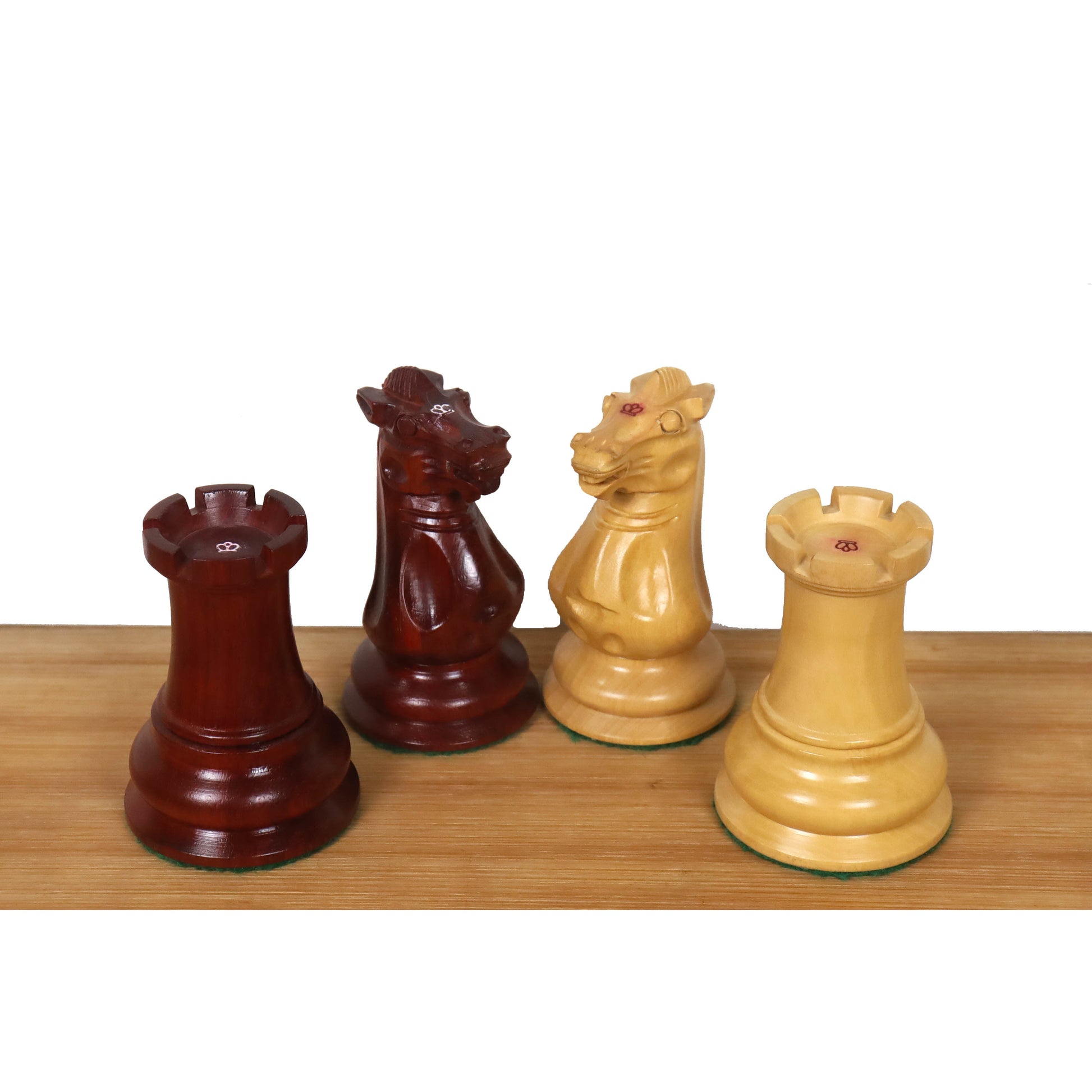 Reproduced 1849 Staunton Chess Pieces Only set