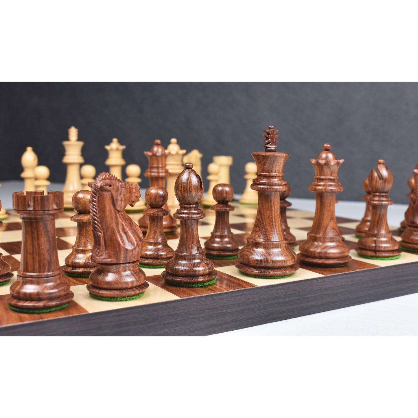 Royal Knight Staunton Chess Pieces Only set