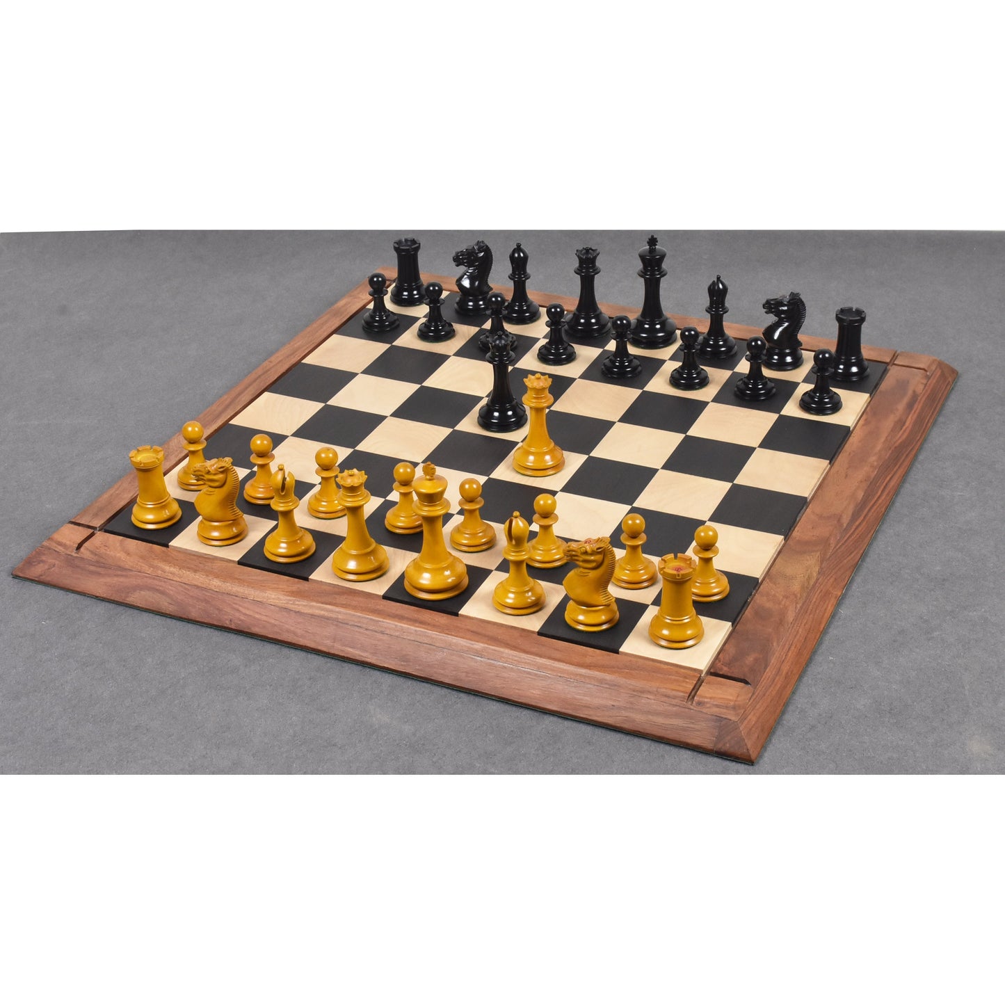 Harrwitz Staunton Chess Pieces | Staunton Chess Set | Wood Chess Sets