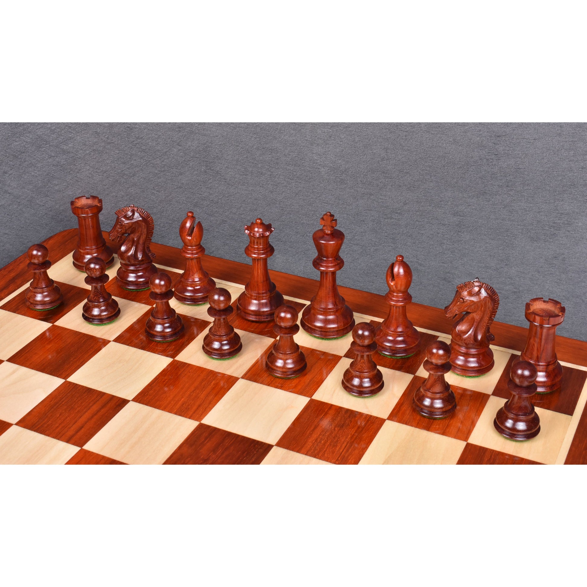 Slightly Imperfect 3.9" Craftsman Staunton Chess Pieces Only set