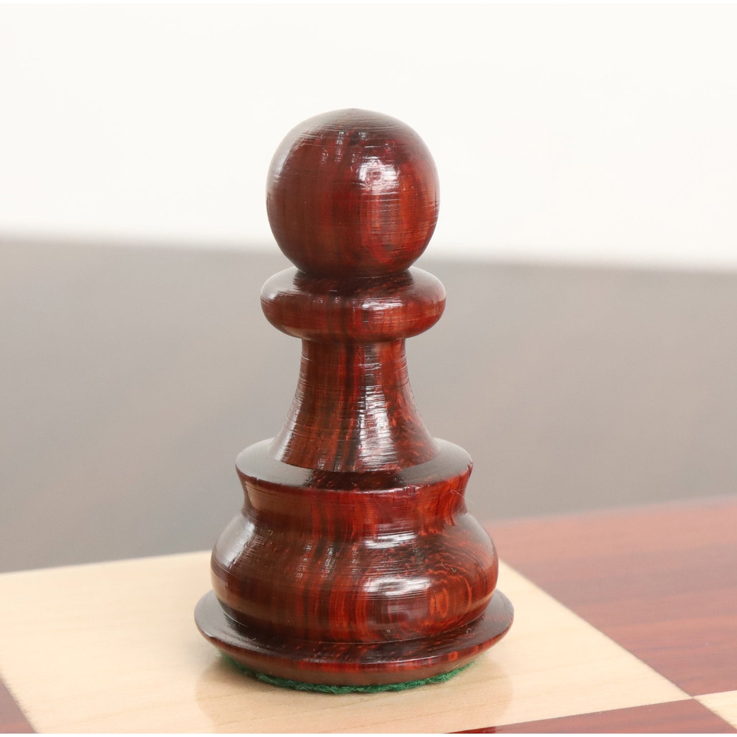 Jeu d'échecs russe Zagreb 59' légèrement imparfait - Pièces d'échecs uniquement - Bois de rose à double poids