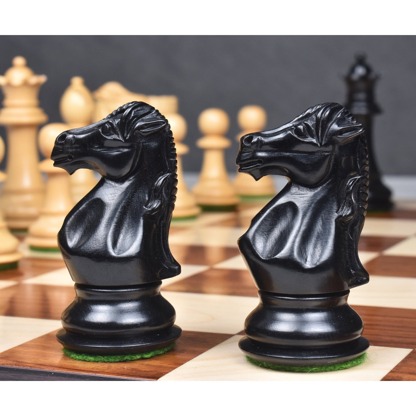 Royal Knight Staunton Chess Pieces Only set