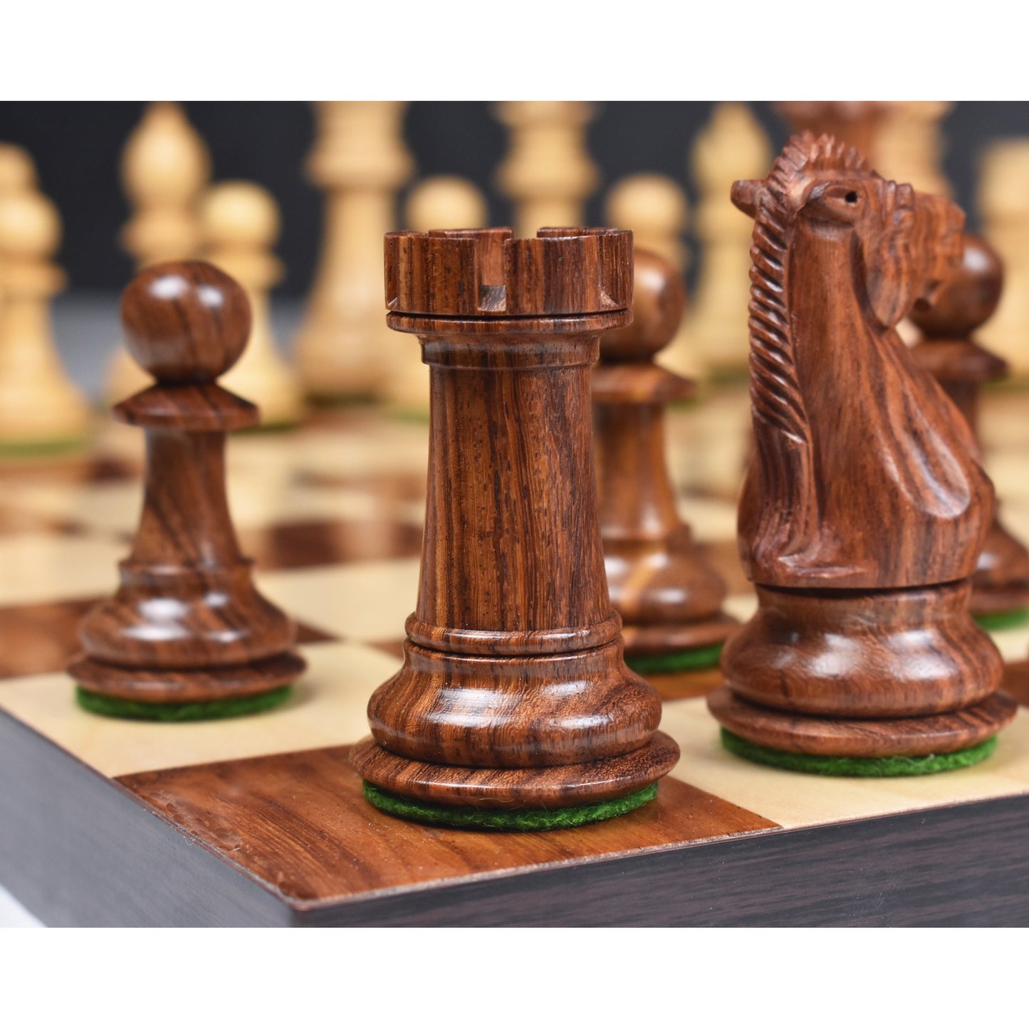 Royal Knight Staunton Chess Pieces Only set