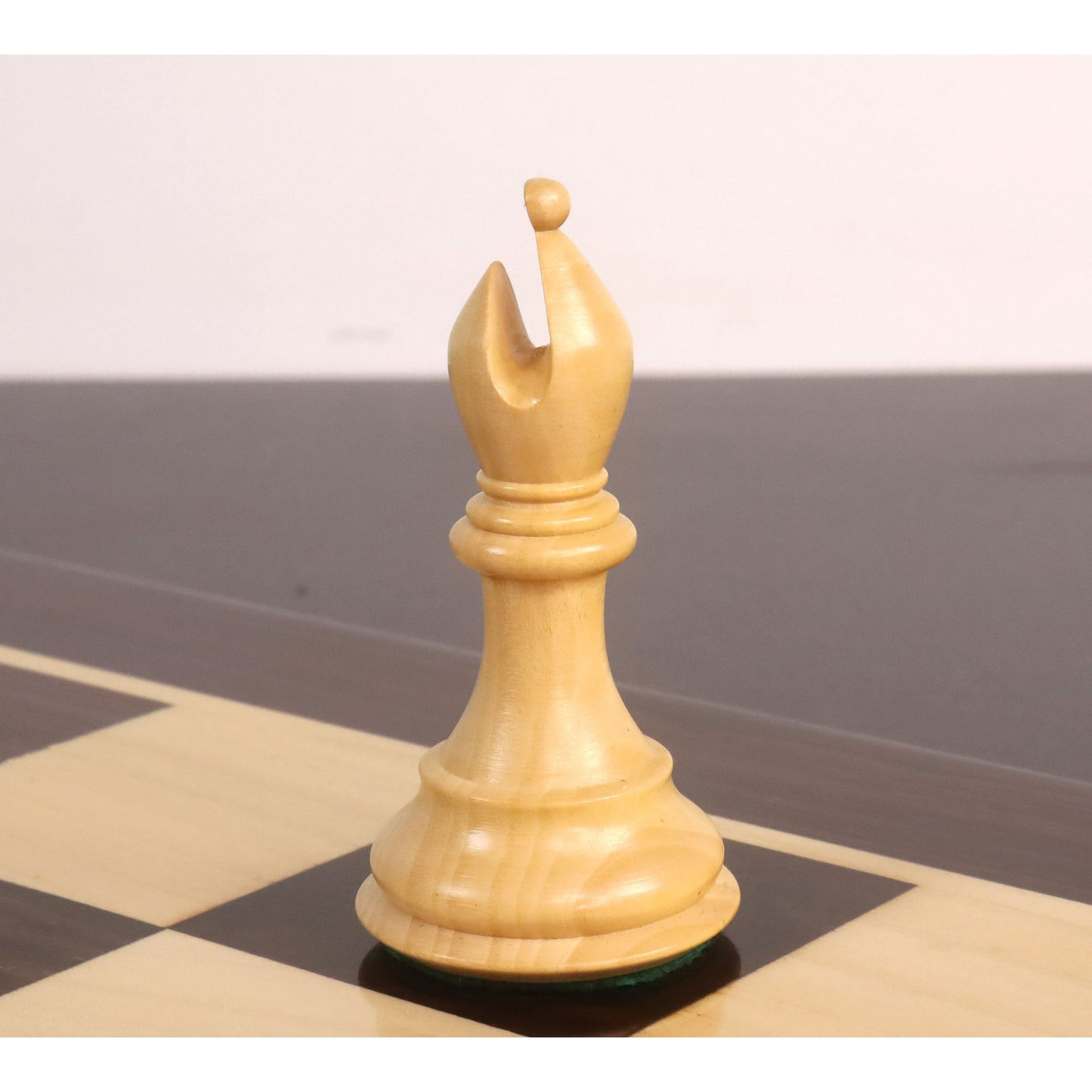 Jeu d'échecs de luxe Staunton élégant de 4 pouces légèrement imparfait - Pièces d'échecs uniquement - Bois de rose triplement lesté