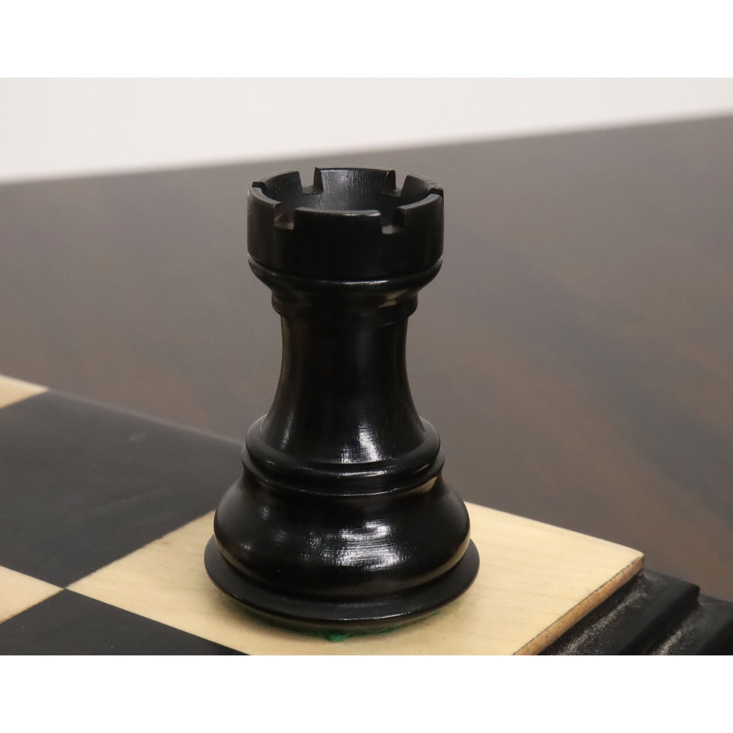 Slightly Imperfect Russian Zagreb 59' Chess Set - Chess Pieces Only - Triple Weighted Ebony Wood