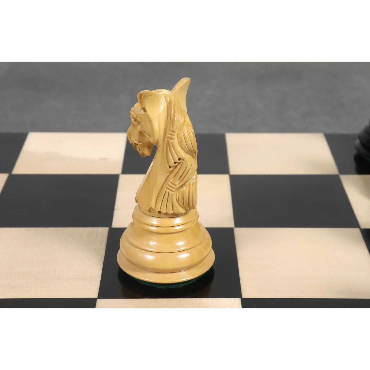 Slightly Imperfect 4.6″ Rare Columbian Triple Weighted Luxury Chess Pieces Only Set