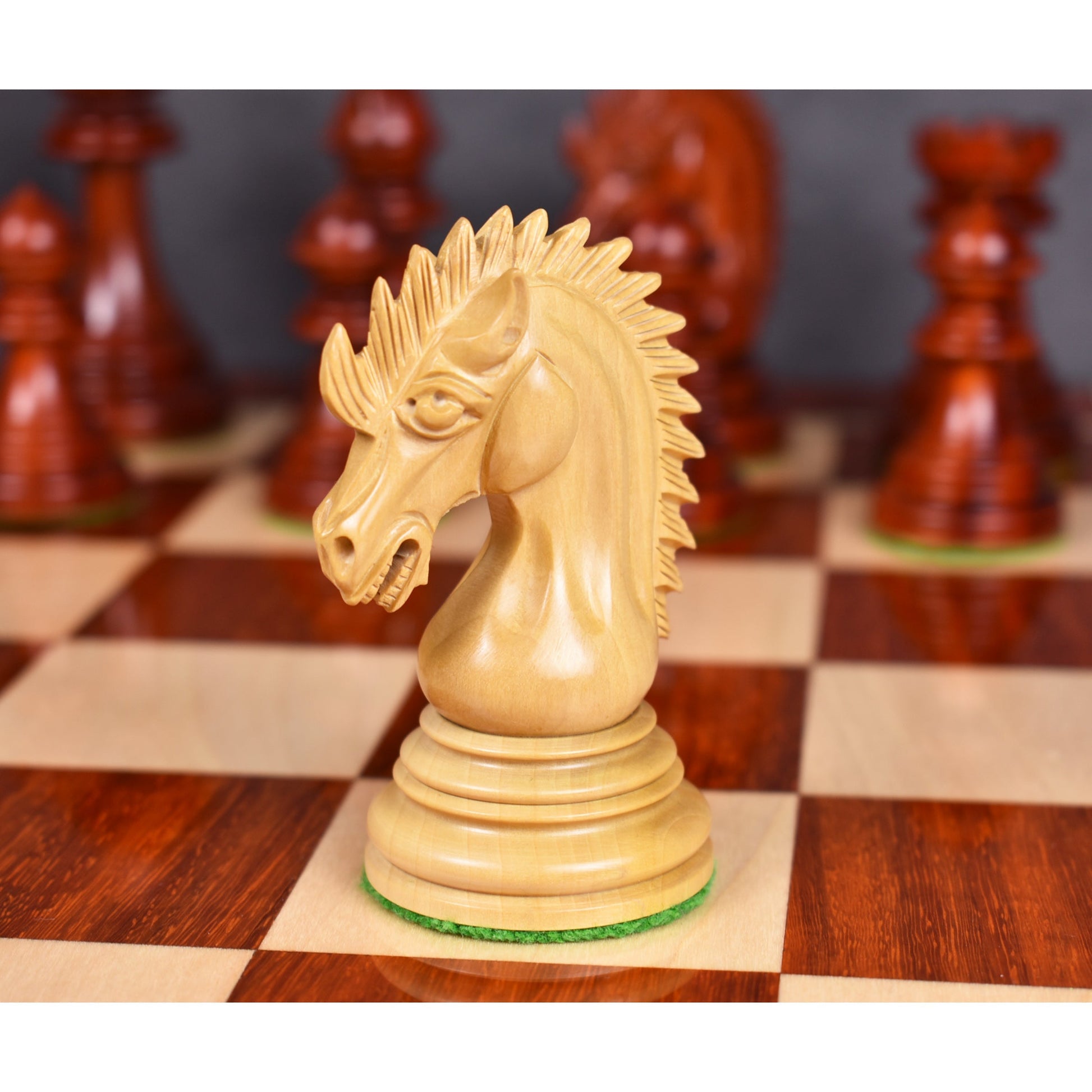 Dragon Luxury Staunton Chess Pieces Only Set