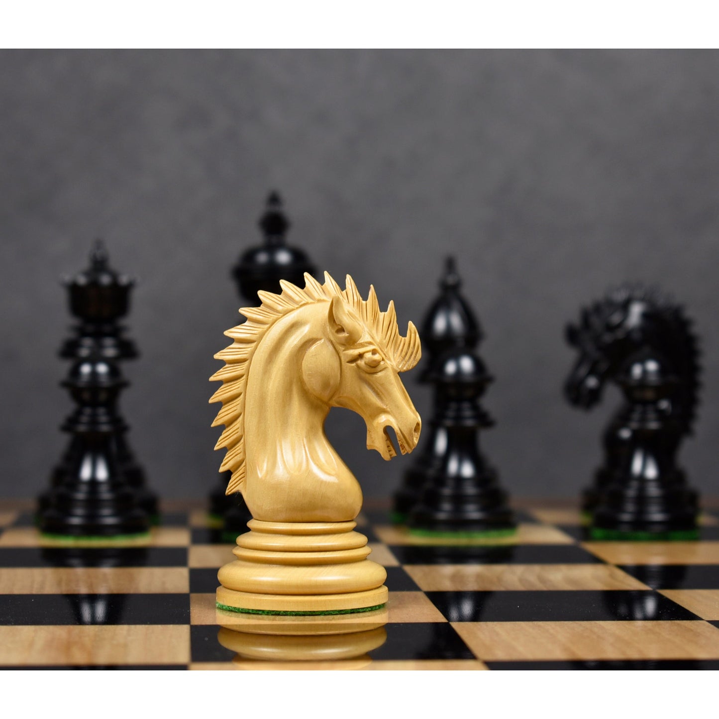 Dragon Luxury Staunton Chess Pieces Only Set