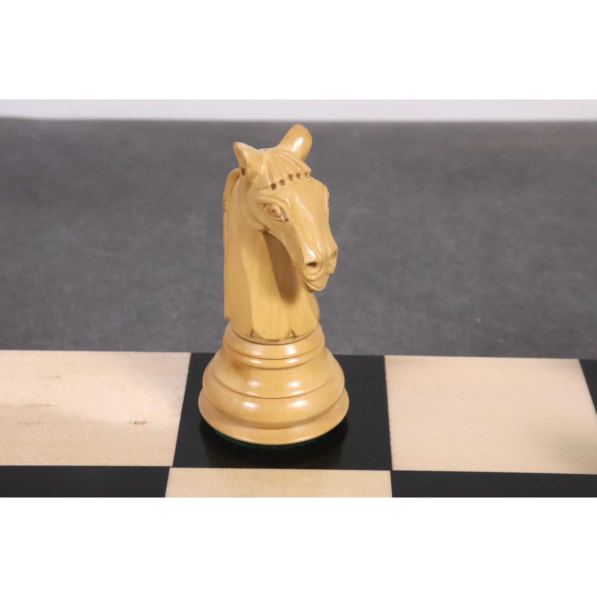 Slightly Imperfect 4.6″ Rare Columbian Triple Weighted Luxury Chess Pieces Only Set