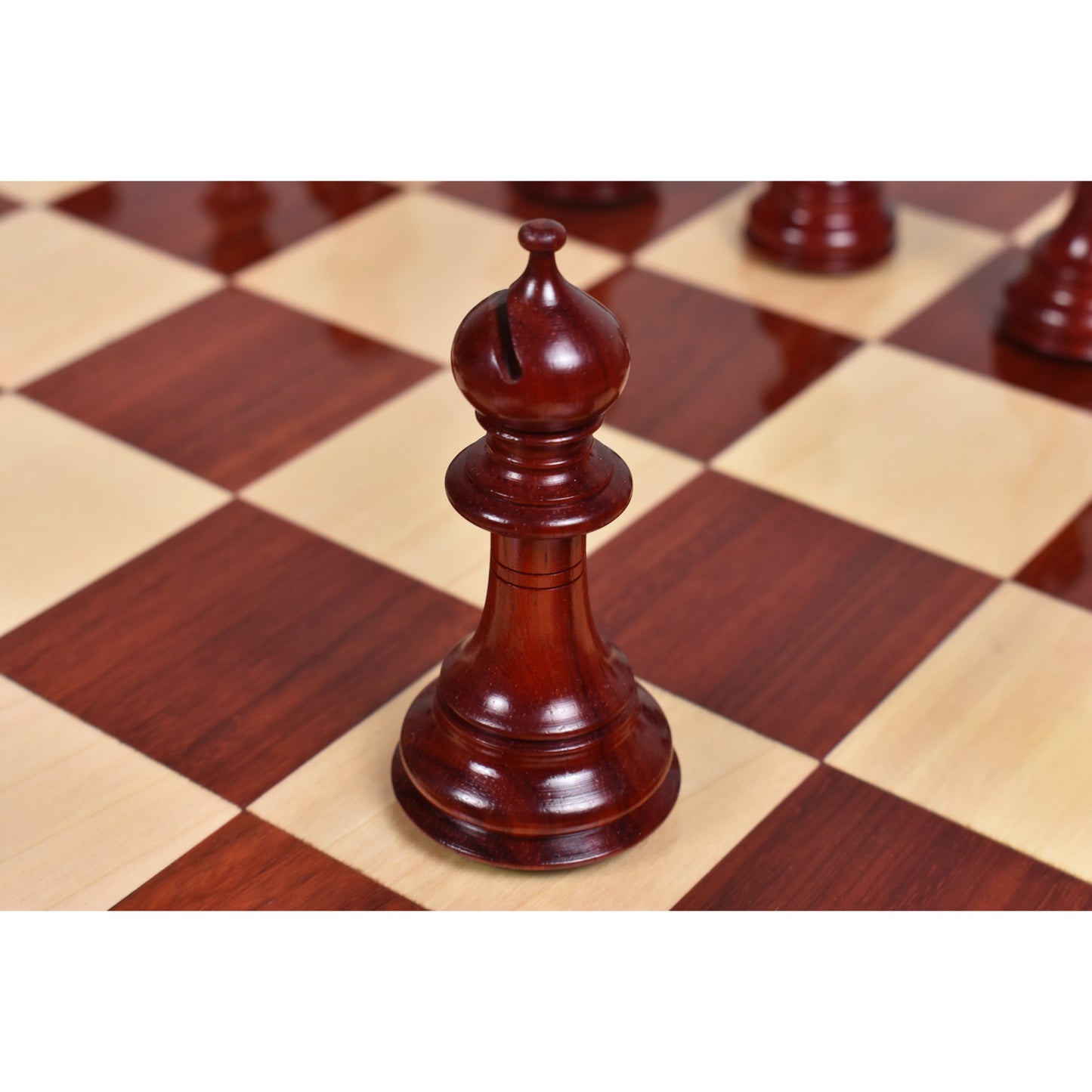 Slightly Imperfect 4.6" Prestige Luxury Staunton Chess Pieces Only set